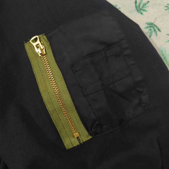 Carhartt x Sacai Black Faux Two-Piece Jacket - Picture 10 of 14